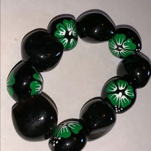 NEW 💙 Hand Painted Kukui Nut Bracelet